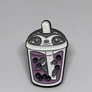 Sloth‎ boba tea brooch lapel pin backpack pin hat pin